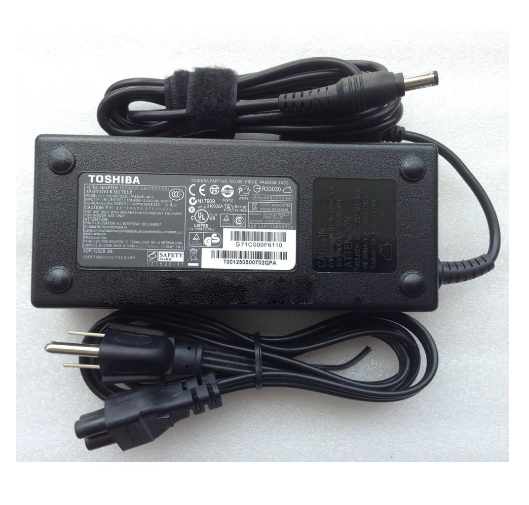 Sạc Adapter Laptop Toshiba 19V 6.32A 120W Chính Hãng